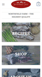 Mobile Screenshot of northfieldfarm.com